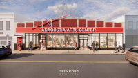 Construction in Progress At The Anacostia Arts Center