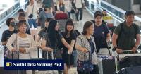Hong Kong airport records 10% passenger growth as cargo falls for a second month