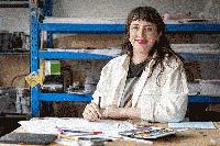 Say cheese: Billie Justice Thomson on her latest creation