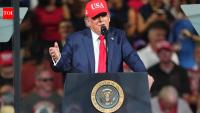 'Oh it's a she': Trump stops speech to address woman, tells her 'mother watching on TV furious'