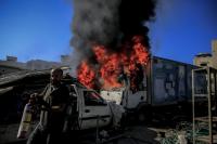 Gaza teen killed in Israeli drone strike while trying to save wounded man