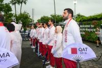 Qatar flag raised at Asian Games Athletes’ Village in Nagoya