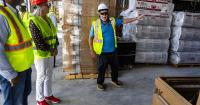 County, city officials celebrate progress of Newark Free Library construction