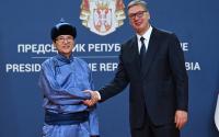 Ambassador of Mongolia presents credentials to President of Serbia