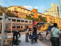 Riding the Texas Eagle Between Austin and San Antonio