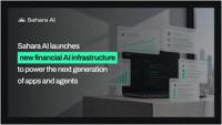 Sahara AI Launches New Financial AI Infrastructure to Power the Next Generation of Apps and Agents