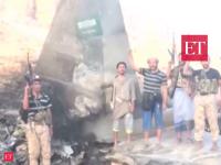 Houthis release footage claimed to be of downed Saudi F-15 jet as Middle East conflict escalates