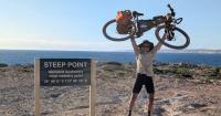 'Just for fun': Gymea Bay cyclist smashes record for riding across Australia