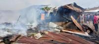 Business Center Gutted by Fire in Pleebo