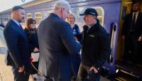 Slovenian FM arrives in Kyiv