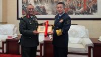 CoAS Sigdel meets Chinese Defense Minister Dong Jun