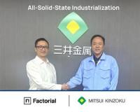 Mitsui Kinzoku Partners with Factorial to Scale All-Solid-State Battery Manufacturing