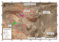 Ongwe Minerals Intersects High Grade Gold at Belmont Prospect, Khorixas, Namibia