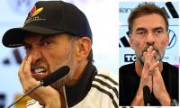 Jurgen Klopp vs German media - Round TWO: Ex-Liverpool boss hits out at 'pathetic' squad leaks in feisty press conference - after threatening to QUIT if reporters targeted his family following World Cup controversy