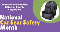 Car seat safety event is Sept. 25