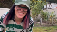 Boston Jill hails Celtic Park after dumping Tartan Army Tommy as big-hearted Hoops fans gift her free ticket