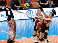 Korea beats Qatar in women's volleyball, secures quarterfinal berth