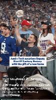 Giants honor Mississippi deputy Yates Rodney with mortgage-free smart home