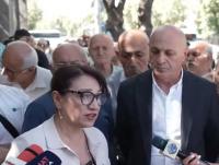 Hayastan faction MPs meet displaced Artsakh Armenians