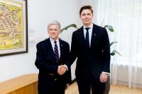 John Coale met with Lithuanian leaders after returning from Minsk
