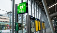 Netherlands reaches 100% defibrillator coverage across all rail stations
