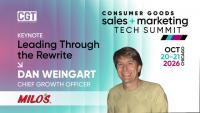 Milo’s Tea's Weingart to Offer AI Change Leadership Blueprint at Consumer Goods Sales & Marketing Tech Summit