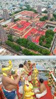 IN PICS | Thousands witness Kumbabhishekam at Madurai Meenakshi Amman temple