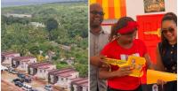 Government hands over 16 new homes in Woodford Hill, with titles to follow