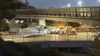 4 southbound lanes to Mexico reopen after Amazon semi-truck crash