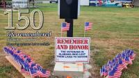 Leesburg’s 150-Flag Display Honors Alabama Veterans Lost to Suicide