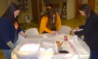 Bank workers spend afternoon serving the community