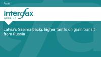 Latvia's Saeima backs higher tariffs on grain transit from Russia