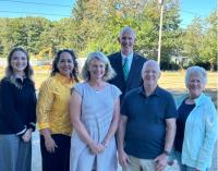 Norway Savings Bank makes $25,000 commitment to Brunswick-Topsham Land Trust’s LEAF Campaign