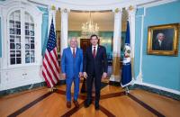 The new US Ambassador to the Republic of Moldova, Joseph Mark Burkhalter, was sworn in before Secretary of State Marco Rubio