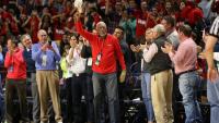Morgan Freeman, College GameDay guest picker for Ole Miss-LSU photos
