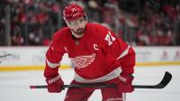 Red Wings’ Dylan Larkin declines to expand on trade request