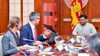 Sri Lanka economy on path to stability, President tells IMF delegation
