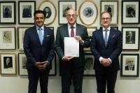 Qatar formally deposits instrument of acceptance as 95th HCCH member