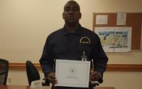 Constable Mitchel Prevost successfully completes boarding certification course in South Carolina