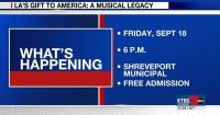 Louisiana's musical legacy to be celebrated at free Shreveport event