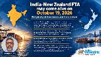 India, New Zealand prepare for October Trade Pact launch