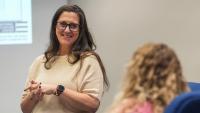 See photos of a civics education course for Tennessee teachers