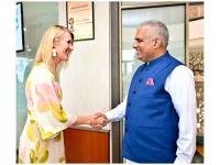 Union Minister Bhupender Yadav meets Finnish counterpart Sari Multala; discusses global climate goals