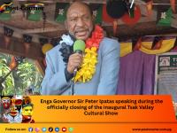 Ipatas applauds inaugural Tsak Valley Cultural Show