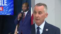 Byron Donalds, David Jolly make stops in Orlando as they promote their property insurance plans