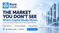 KoreInside Announces Distinguished Speaker Panel for “The Market You Don’t See: Where Capital Really Moves”