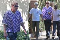 Macklemore goes on a walk with parents in Seattle in first sighting since Ed Sheeran concert debacle