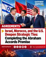 Israel, Morocco, and the U.S. Deepen Strategic Ties: Completing the Abraham Accords Promise