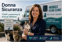 Donna Sicuranza: Biography, Career, TEAM Leadership, and Animal Welfare Work