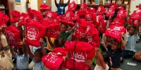 Atlanta News First gives away more than 1,900 books at Edmonds Elementary School